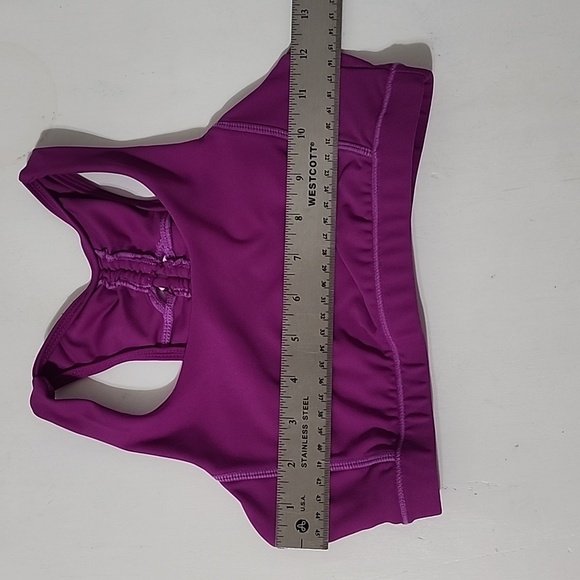 Freely Athletic Bra Girls Medium Purple - Picture 4 of 7